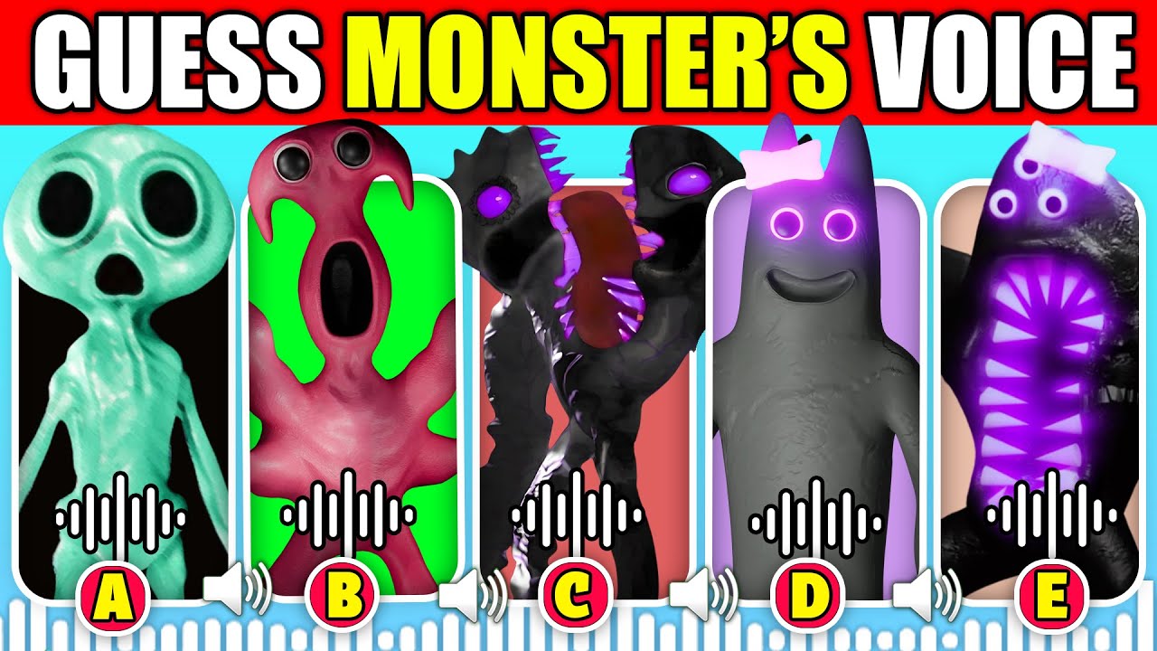 НЕВОЗМОЖНО 🔊 Угадай ГОЛОС | САД БАНБАНА 7 | ШИРИНГЕОН, Bittergiggle, Джамбо Джош, Дживаниум