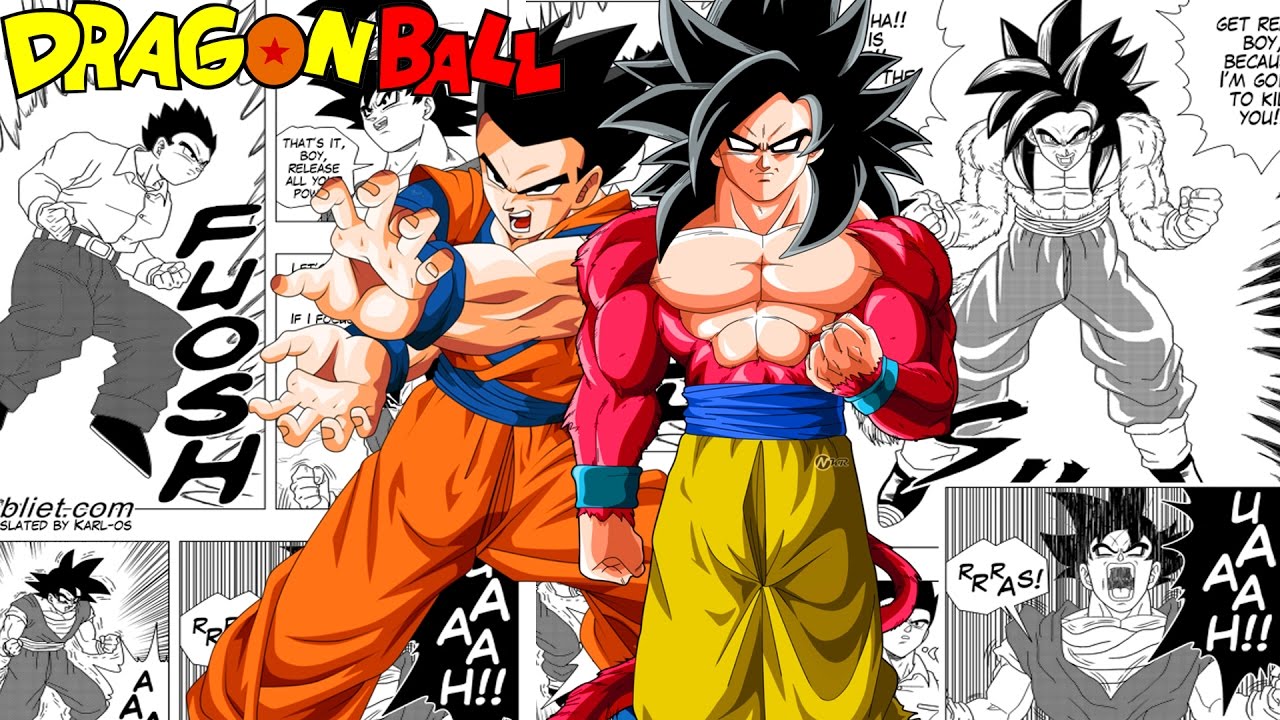 Dragon ball af evil goku manga