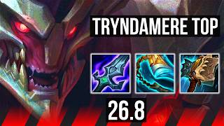 TRYNDAMERE vs MORDEKAISER (TOP) | 46K damage | EUW Master | 26.8