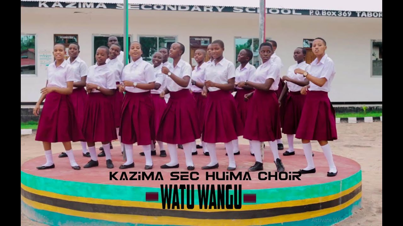 WATU WANGU - Kazima Sec School Huima Choir