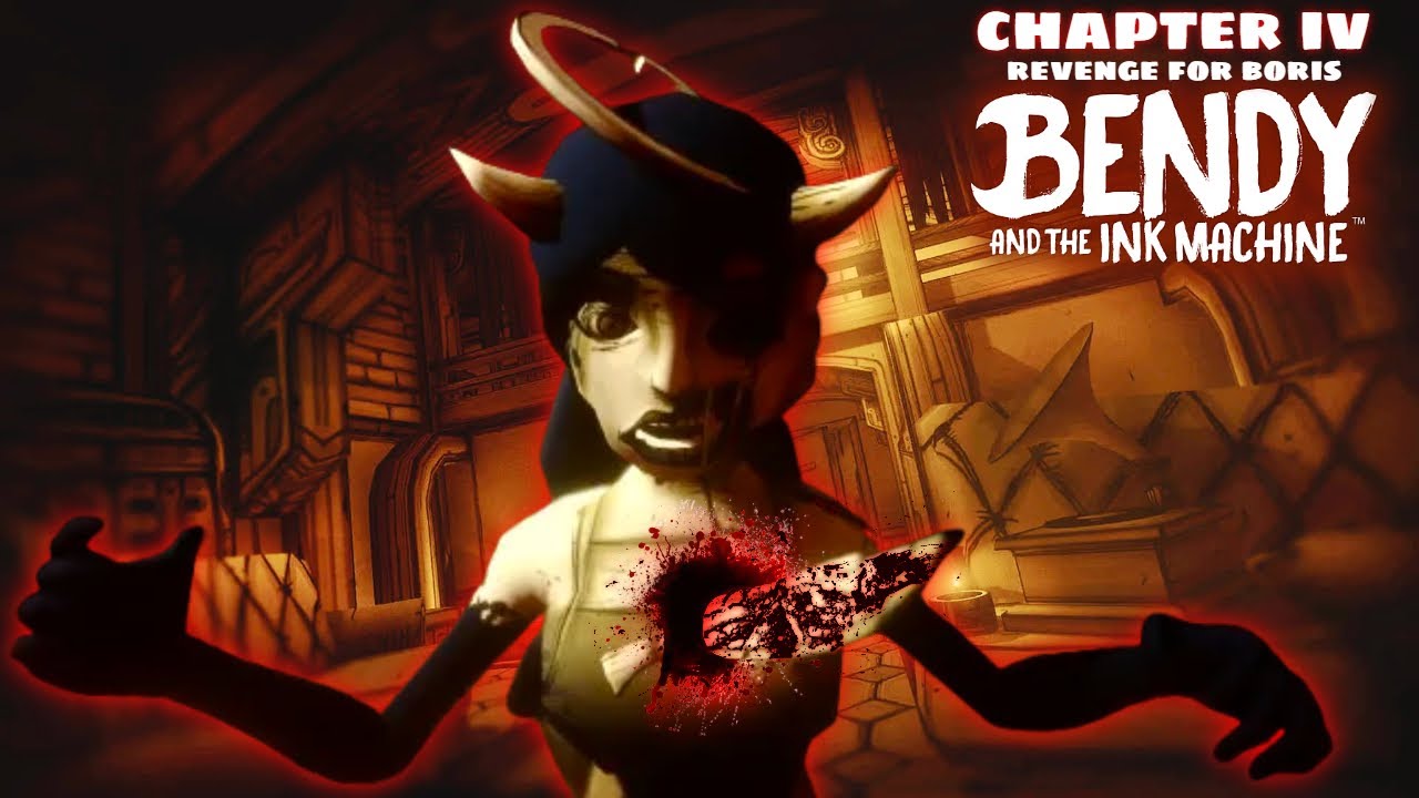 PLAYING BENDY AND THE INK MACHINE CHAPTER 4  w:@LucarioGamezYT