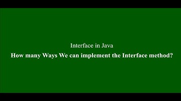 #java #javaprogramming #interface  How many ways of Interface Method Implementation?