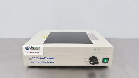 Cole Parmer UV Transilluminator Video ID 21856