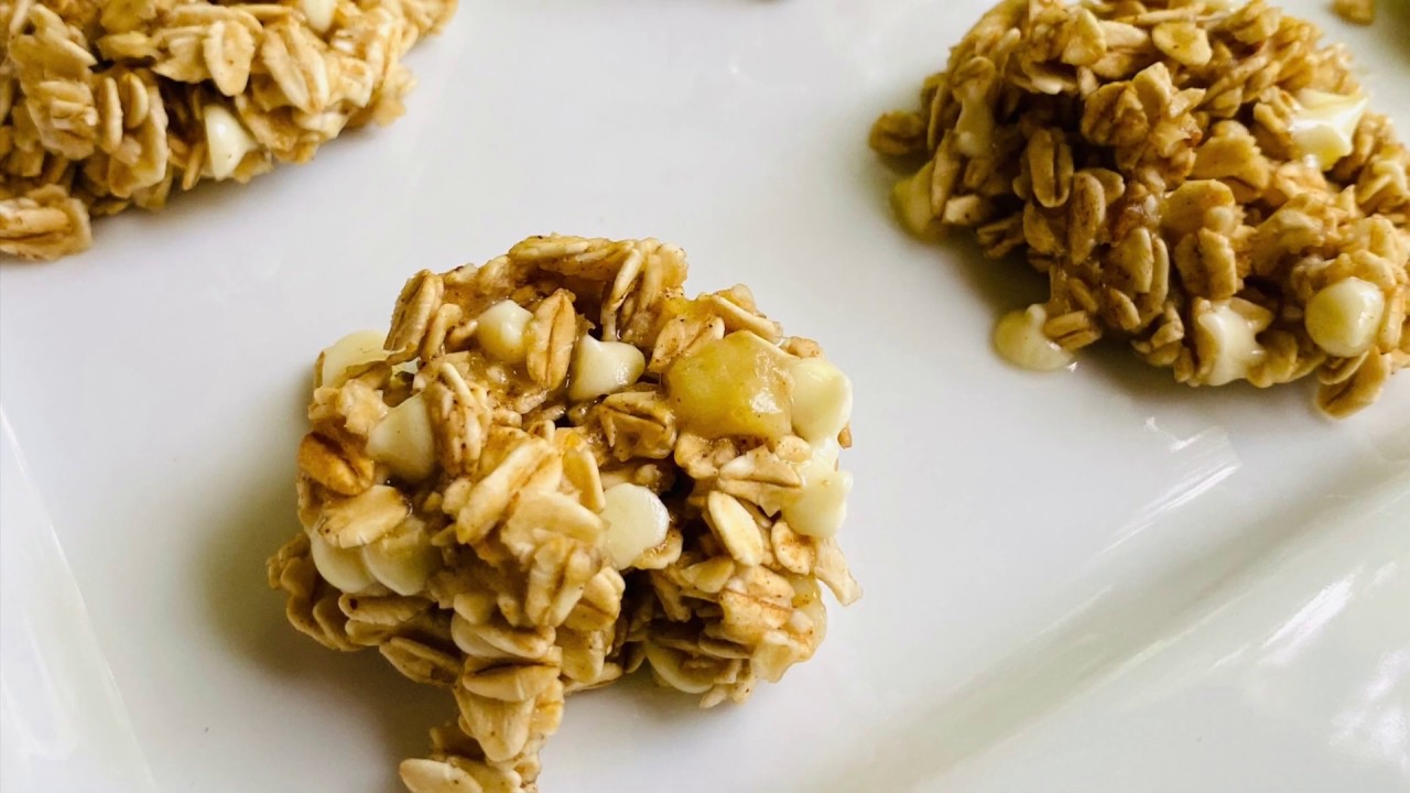 1 Minute Oatmeal Cookies YouTube