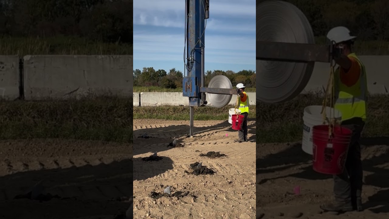 Highway 212 Project Wick Drain Installation 10/11/2024