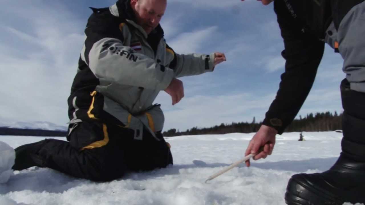 Рыбалка в Швеции, Сторуман - зима (часть 1/2)  / Ice fishing, Sweden