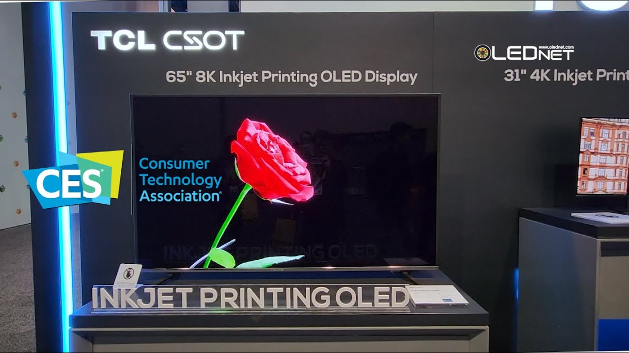 TCL showcases 65-inch foldable inkjet printed OLED screen with 8K  resolution -  News