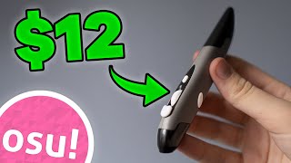 Testing The CHEAPEST osu! Tablet Alternative? Is It Worth it?