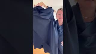Zero waste garment explained 💫 #sustainableluxury #over50style