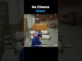 No Chance Given #shorts #pubgbattlegrounds