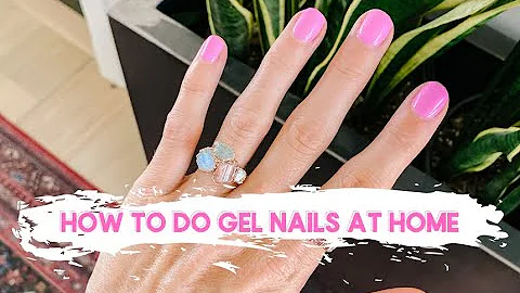 HOW TO DO A GEL MANICURE AT HOME /// TARA THUESON