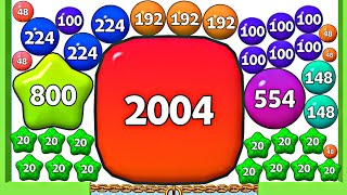 PUFF UP - 2048 ASMR Gameplay New Update (Satisfying Math Games (Level Up Balls Numbers) Part 5 screenshot 4