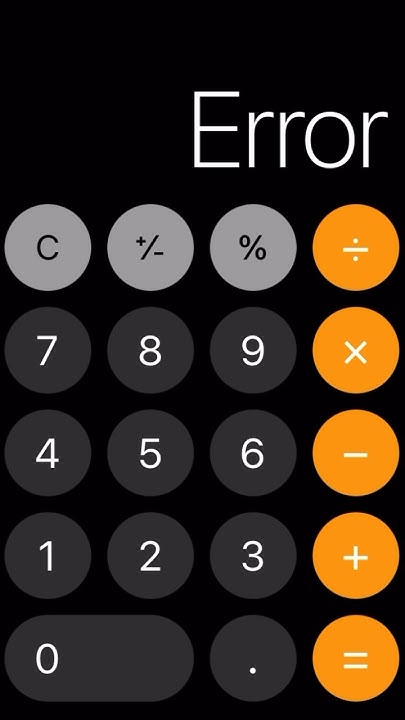 How To Make Error On Calculator App YouTube how-to-make-error-on-calculator-app-youtube
