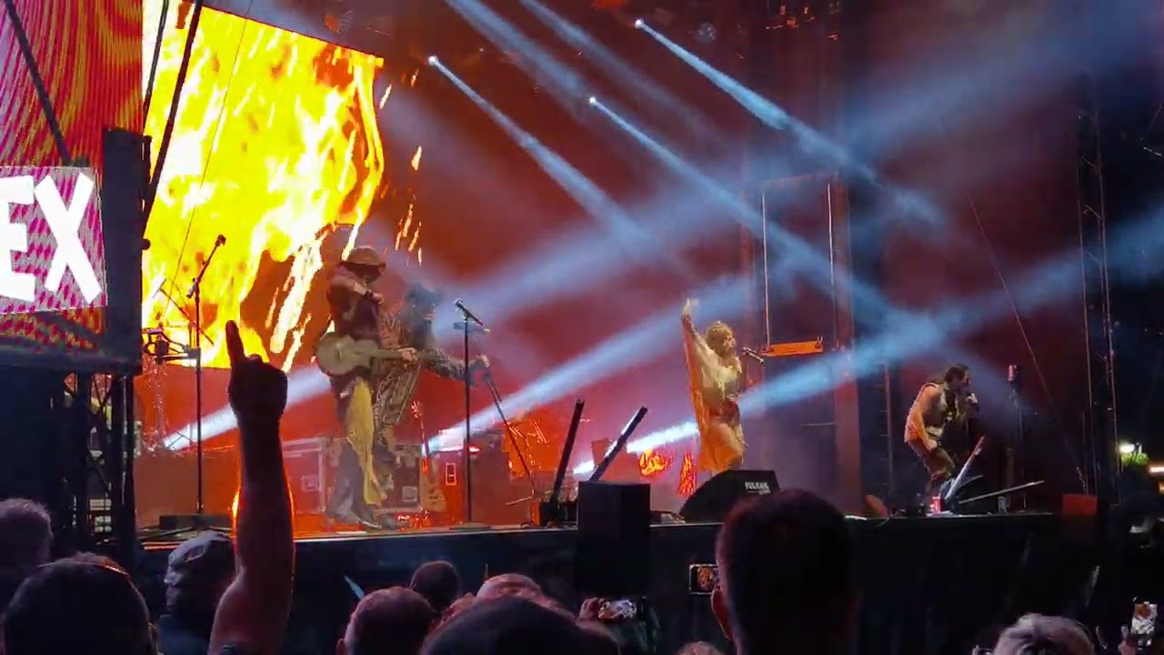 40. Thüringer Pferdemarkt in Buttstädt. mit Rednex