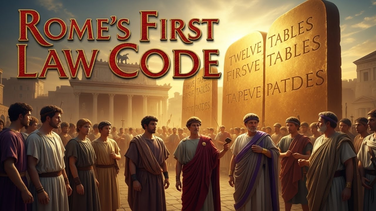 The Twelve Tables Rome’s First Law Code