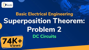 Superpositiestelling: Probleem 2 - DC-circuits - Basis elektrotechniek