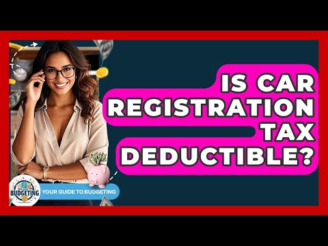 Vehicle Registration On Tax Return