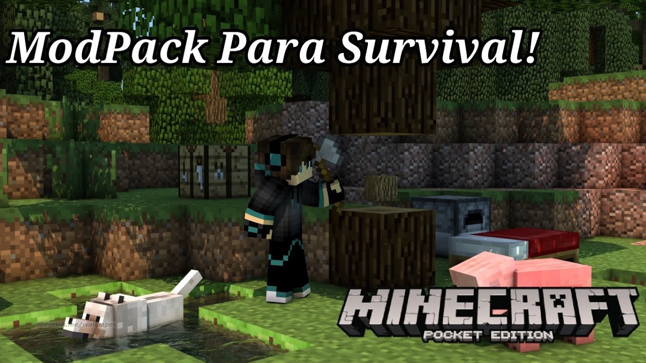 ModPack Feito Por Mim!!Mod Pack Survival MCPE 13.1!! - YouTube
