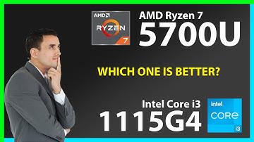 AMD Ryzen 7 5700U vs INTEL Core i3 1115G4 Technical Comparison