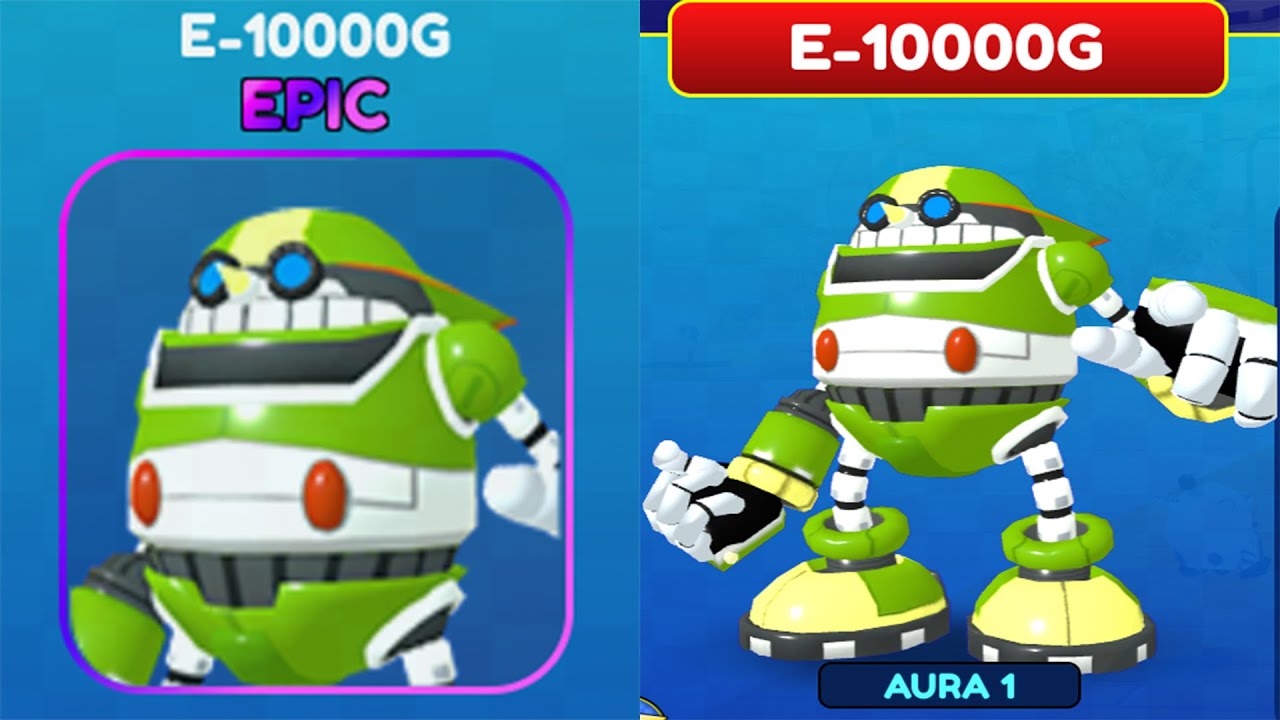 [⛈️STORM] Sonic Speed Simulator: E -10000 G New Character Unlocked