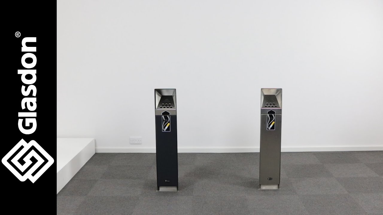 Glasdon, Inc | Demonstration | Ashguard™ Cigarette Unit