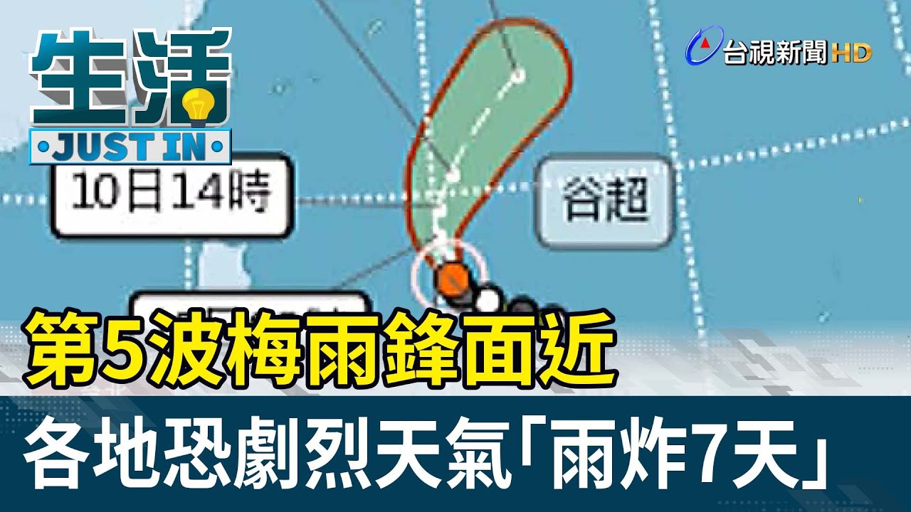 兩波鋒面接力影響 本週天氣呈兩段變化【TVBS說新聞】20230206@TVBSNEWS01