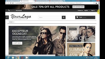 Prestashop Slider Images Video Countdown module