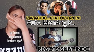 Mengharukan | Alip Ba Ta Reacts,Mampu Bikin Perempuan ini Menangis..!!Best Song Kal ho na ho cover