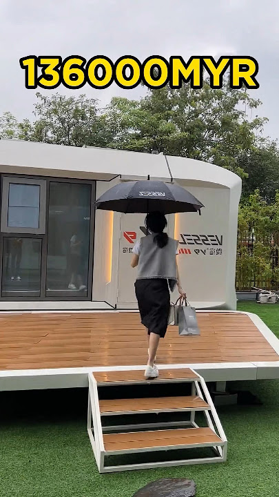 Memeil senuah vilw pada23🏠Bolehkah awak tinggal di sini?#rumah #kapsul #capsulehouse #capsule