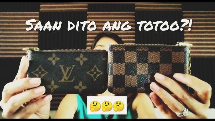 Dupe vs Louis Vuitton Key Pouch