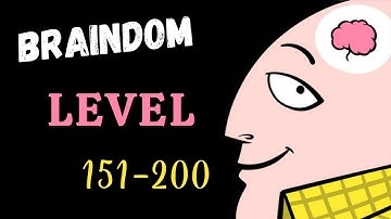 Braindom All Levels 151 - 200 Walkthrough / Gameplay / Solution (Android)