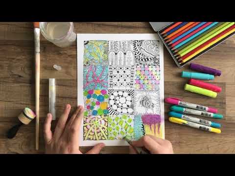 coloring-page-gift-box-and-comparing-coloring-tools-by-stampington-&-company