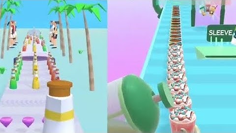 🍉 Juice 🍹 Run🍎🍸🏖️🌈 Vs Coffee ☕ stack Gameplay Android Walkthrough Game iOS gameplay New Levels
