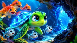 The Little Turtle's GLOWING Shell! ✨🐢 | Cute Animal Cartoon & Bedtime Story for Kids