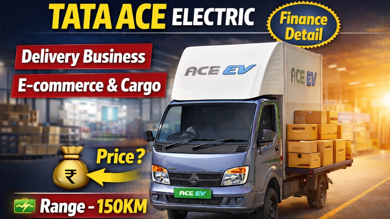 Tata Ace EV Price, Range, Features & Finance Detail | Down Payment, EMI & Specifications 2026 |