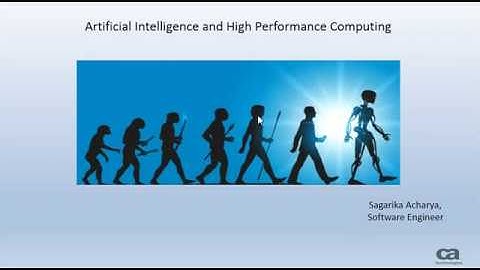 Artificial Intelligence and High Performance Computing