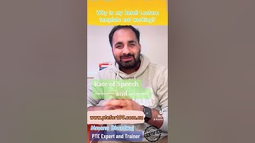 Why is my Retell Lecture template not working || PTE Academic || PTEfor199 #ptefor199 #pte #student