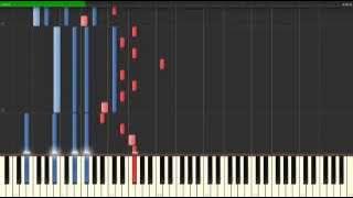 Savior — Black Veil Brides, How To Play, Piano Synthesia Tutorial