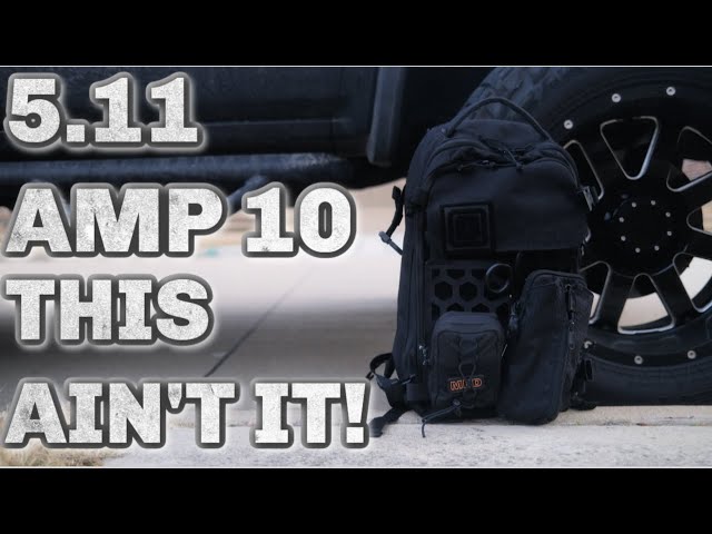 Review]: 5.11 Low Profile Packs (AMP12, AMP72, LV10) - Pew Pew Tactical