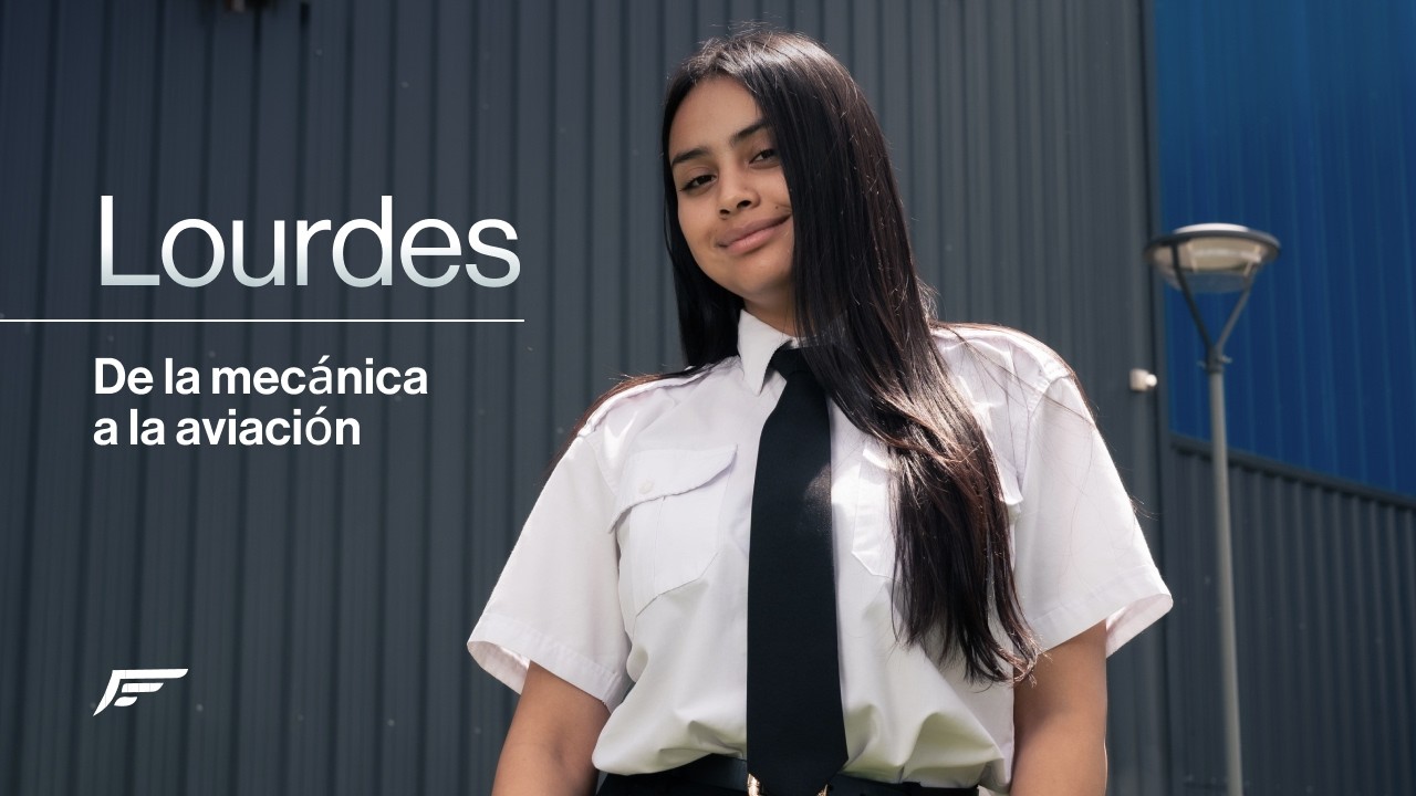 Testimonio en video de Lourdes, mecánica y estudiante de ProFlight