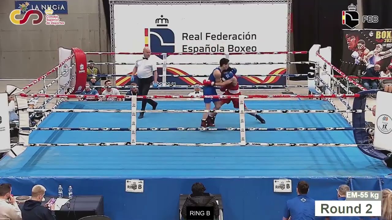 Ellis Trowbridge (ENG) vs. Max Tomines (CAN) Boxam Tournament 2026 SF's (55kg)