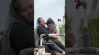 Kebesamaan Janda Desa Mandi Bareng