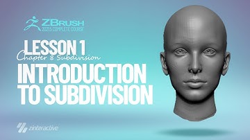 Introduction to Subdivision in Zbrush | Lesson 1 | Chapter 8 | Zbrush 2021.5 Essentials Training