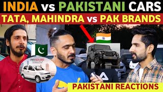 INDIA VS PAKISTANI CARS | TATA ELECTRIC CARS IN INDIA VS CARS IN PAK | PAK PUBLIC REACTION | REAL TV