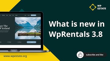 What is new in WpRentals 3.8 theme update