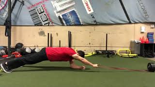 Front Plank w/Pull-down