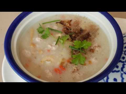 ep189ข้าวบาร์เลย์/โจ๊กสุขภาพ/ข้าว/ถั่วทองส/ผักกาดขาว Porridge-Barley+rice+mung bean+Chinese cabbage