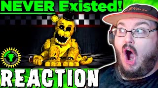 Game Theory: FNAF, Golden Freddy NEVER Existed! FNAF REACTION!!!