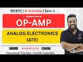 Introduction to OP-AMP | Analog Electronics | ATE | K Scheme | MSBTE | Toshib Tutorials