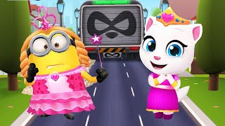 Fairy Princess Vs Princess Angela Talking Tom D Run Vs Minion Rush